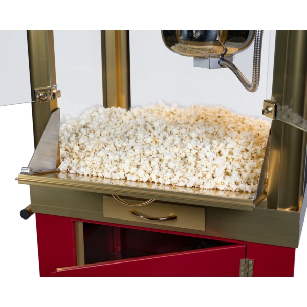 Machine à pop corn - Capacité : 250 gr - Seau à maïs et éclairage inclus