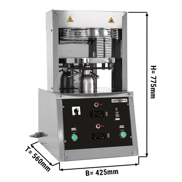 Presse à pizza/formateur - Ø 33 cm