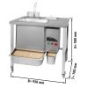 Station de panage pour poulets - 930mm - 5 kg/min