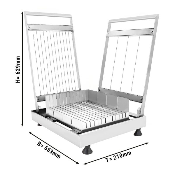 Coupeuse de pralines - 23 & 89 mm - double - 2 cadres inclus