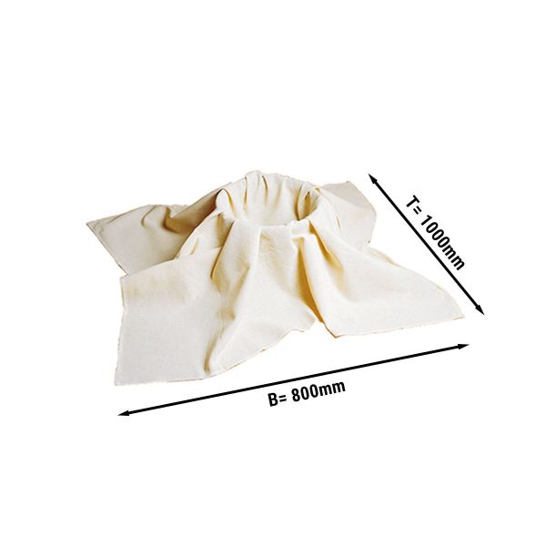 Chiffon - 80 x 100 cm – blanc