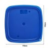 (6 pièces) CAMBRO | CAMSQUARES® - Couvercle pour FreshPro - pour conteneurs de 11,4 litres, 17,2 litres et 20,8 litres - Bleu