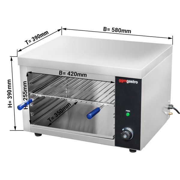 Four électrique Pita / Salamandre KOMPAKT - 2,2 kW - 220 Volt