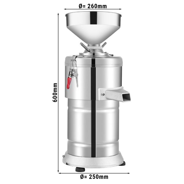 Machine à sésame & Beurre de cacahuètes - 0,8 kW - 15 kg/h