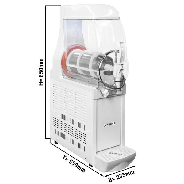 Machine à slush - 10 litres - 400 Watt - Blanc