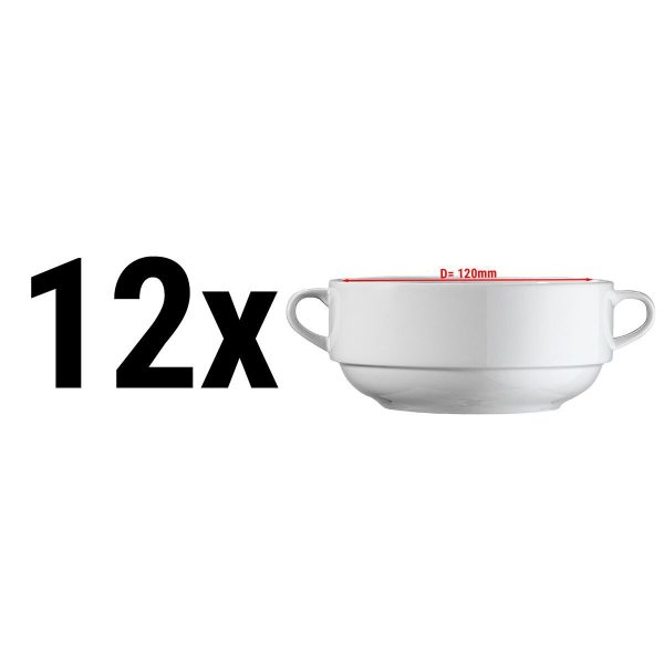 (12 pièces) ENTity - Tasse à soupe - Ø 12 cm