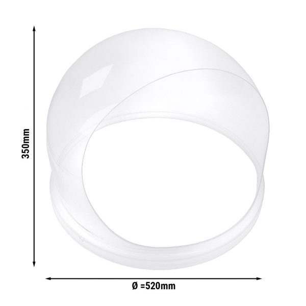 Protection contre les projections - pour machine à barbe à papa ZWJ