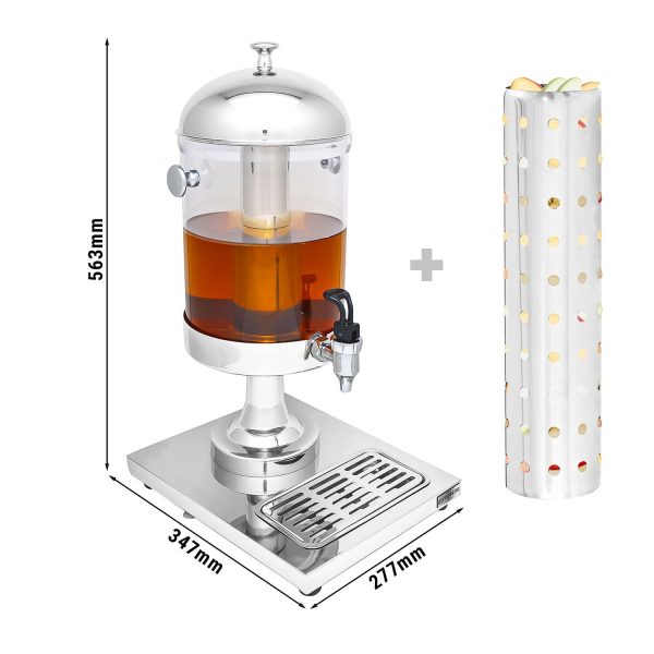 Distributeur de jus - 7,5 litres - acier inoxydable