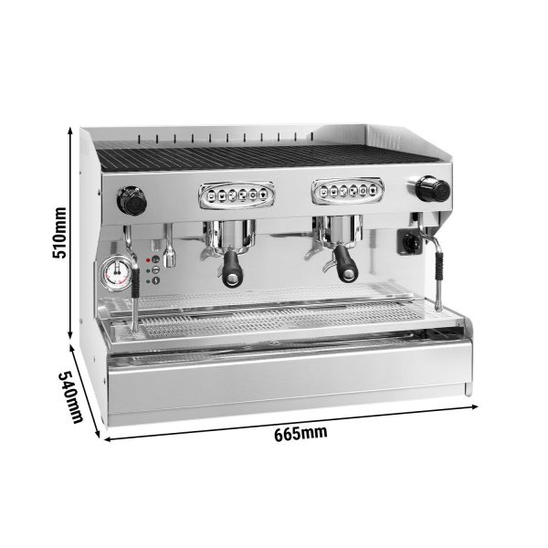 Machine à café filtre "Allegro" - 2 groupes - Système de pré-infusion inclus