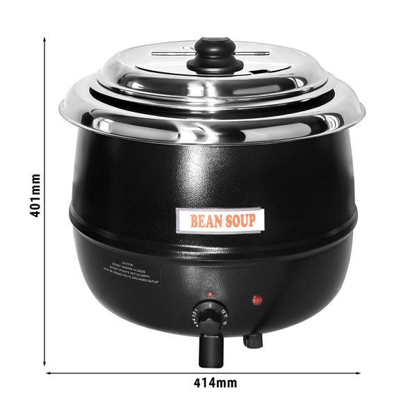 Chauffe-soupe - 13 litres - Noir