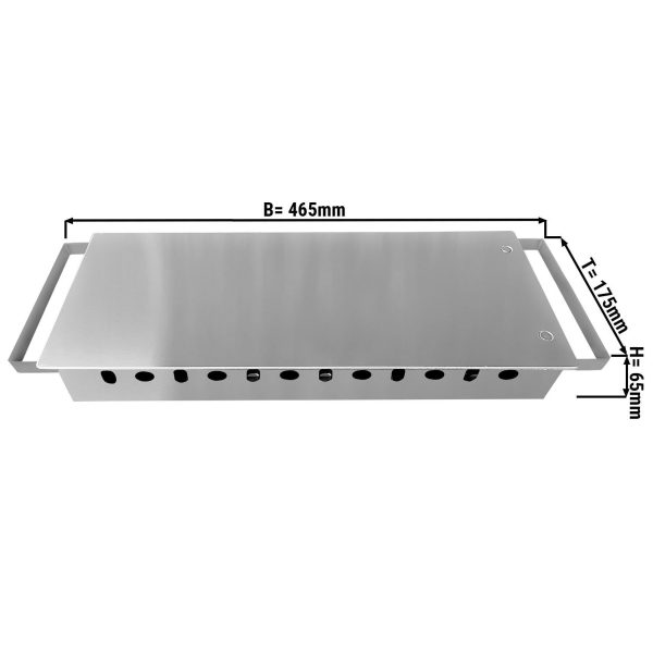 Chauffe-aliments -465 x 175 x 65 mm