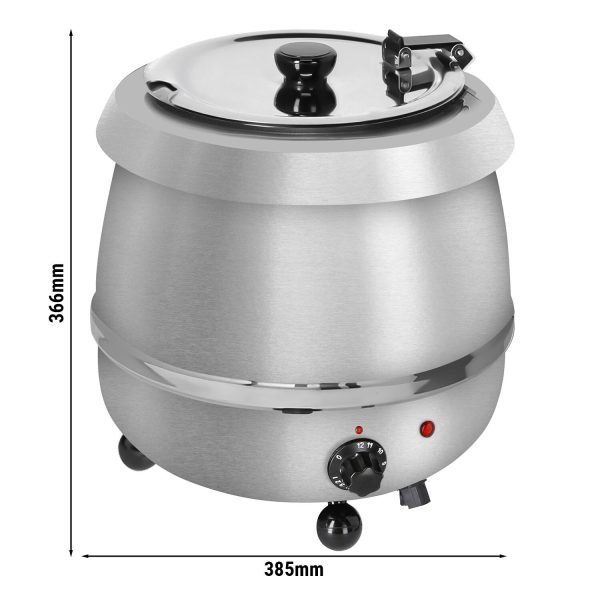 Chauffe-soupe - 9 litres - Inox