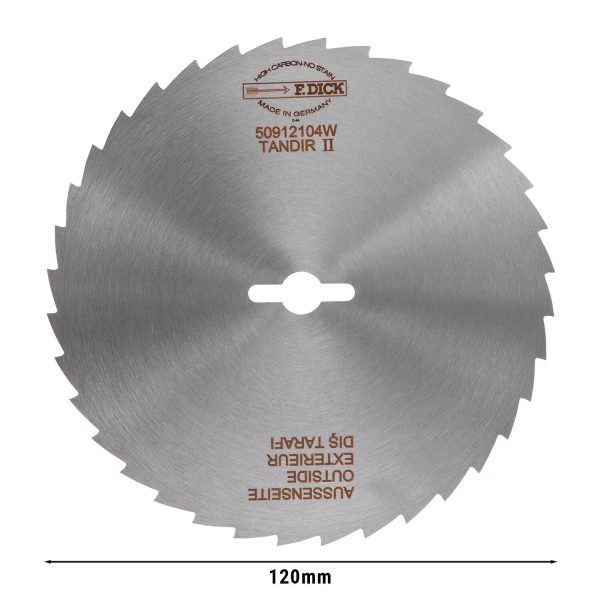 F. DICK® | Couteau de coupe - Ø120mm - dentelé