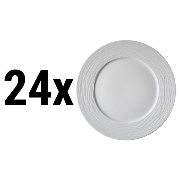 (24 pièces) SEA WAVE - Assiette plate - Ø 18 cm