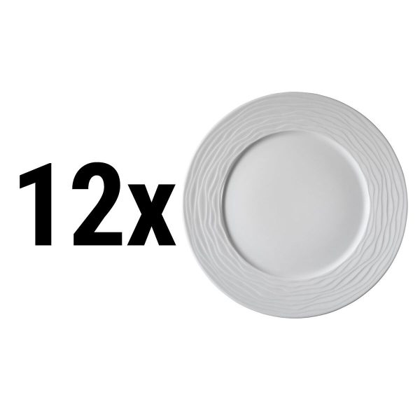 (12 pièces) SEA WAVE - Assiette plate - Ø 21 cm