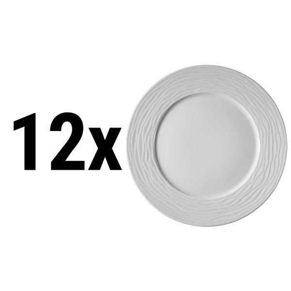 (12 pièces) SEA WAVE - Assiette plate - Ø 27 cm