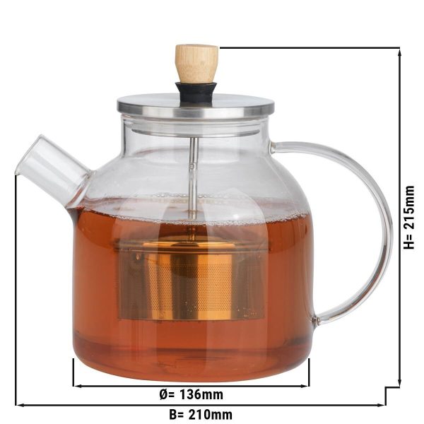 BEEM | Théière en verre - avec passoire - 1,5 litre