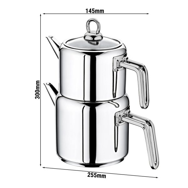 Set théière - Acier inoxydable