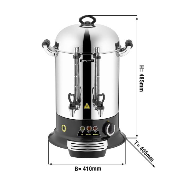 Machine à thé inox - 22 litres