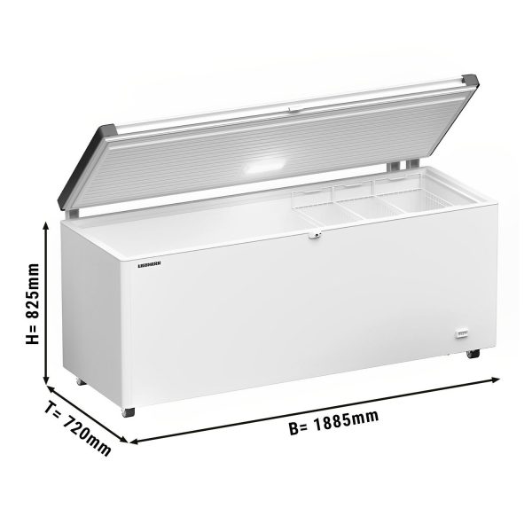 LIEBHERR | Congélateur bahut - 1885x720mm - 542 litres - couvercle plastique