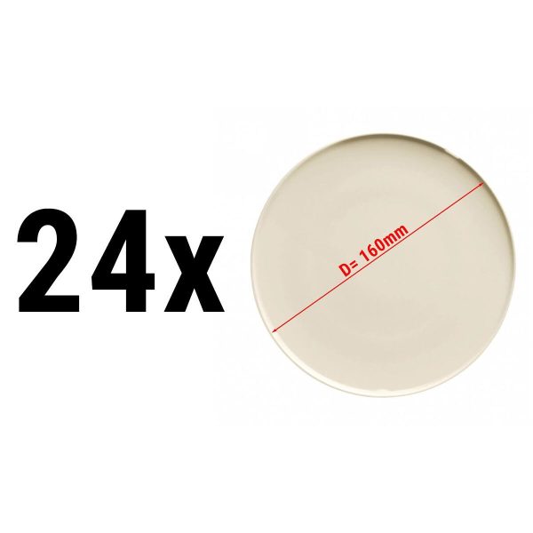 (24 pièces) CHEF TASTE OF - Assiette/plateau plat - Ø 16 cm