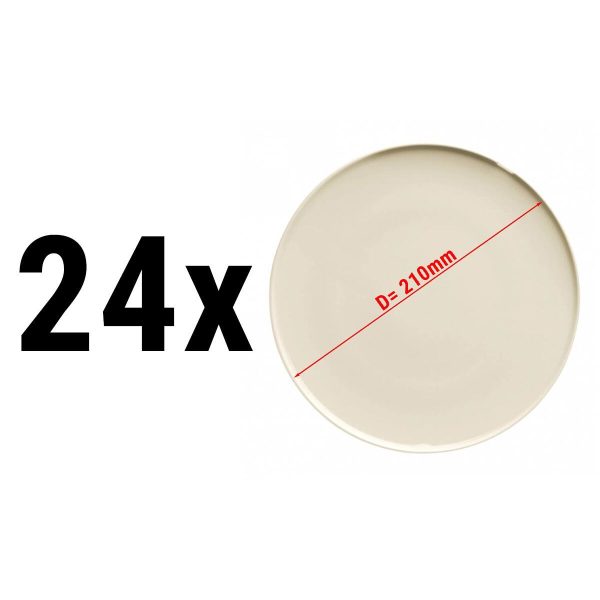 (24 pièces) CHEF TASTE OF - Assiette/plateau plat - Ø 21 cm