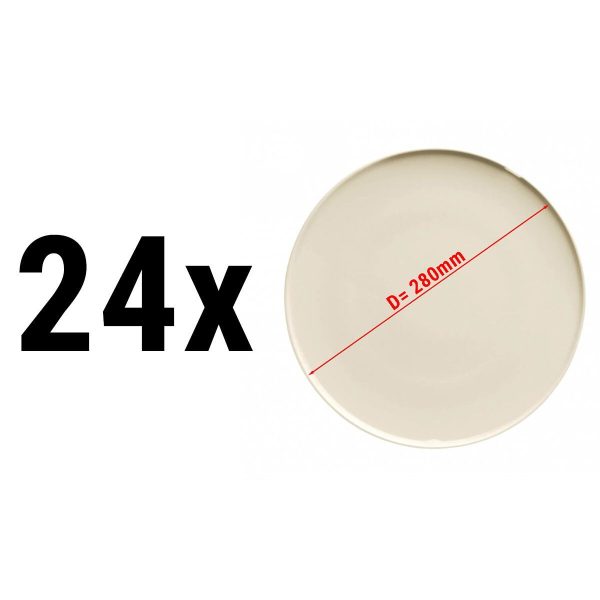 (24 pièces) CHEF TASTE OF - Assiette/plateau plat - Ø 28 cm