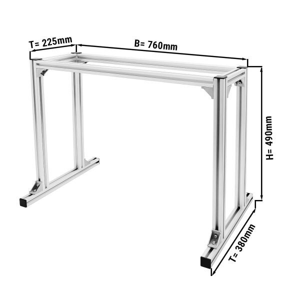 Support pour machine à churros - 700 mm