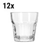 (12 pièces) Verre à boire polyvalent - GIBRALTAR - 207 ml - Transparent