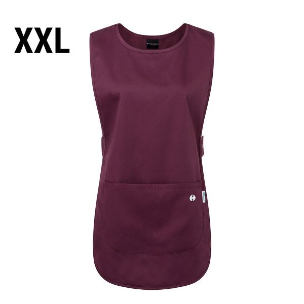 (6 pièces) KARLOWSKY | Chasuble Essential - Aubergine - Taille : 2XL