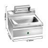 Chauffe-frites - 1 kW - 1x GN 1/1