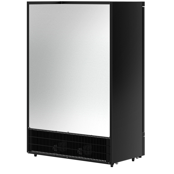 Étagère réfrigérée murale - 1310mm - 991 litres - avec éclairage LED, portes vitrées isolées et 5 étagères