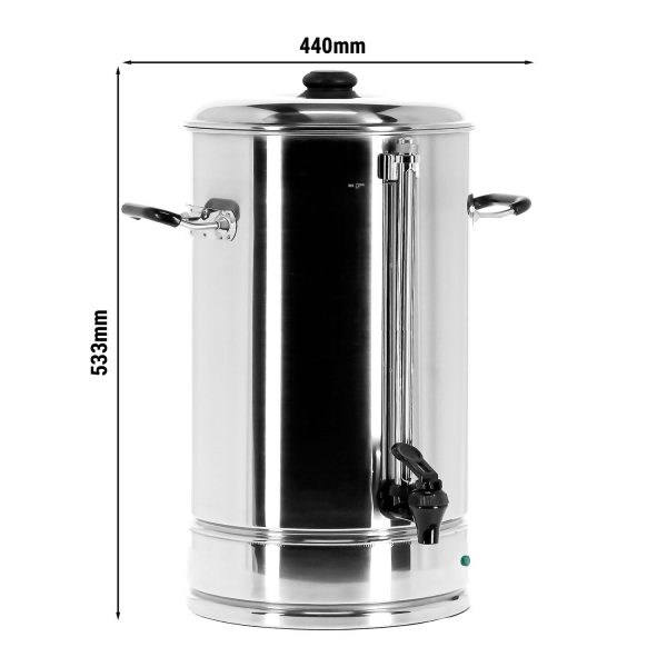 Bouilloire à eau & Vin chaud - 35 litres - 3kW