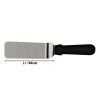 Spatule rectangulaire - 16 cm