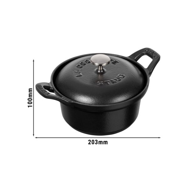 STAUB | SPECIALITIES - La Coquette - Ø 120 mm - Fonte - Noir