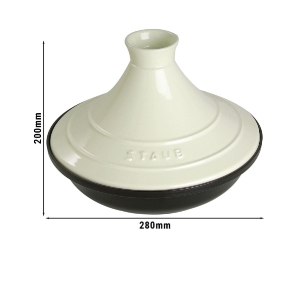 STAUB | SPECIALITIES - Tajine - Ø 280 mm - Fonte - Crème