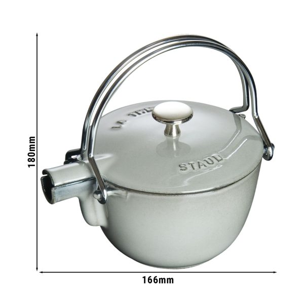 STAUB | SPECIALITIES - Théière - 1,1 L - Fonte - Gris Graphite