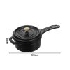 STAUB | SPECIALITIES - Mini Casserole avec Poignée - Ø 100mm - Fonte - Noir