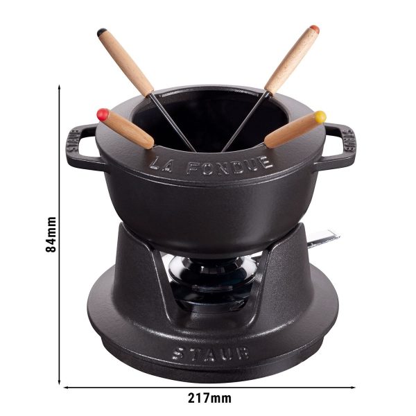 STAUB | SPECIALITIES - Set à Fondue - Ø 160mm - Fonte - Noir