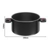 BALLARINI | CLICK & COOK - Casserole - Ø 240 mm - Aluminium - Noir