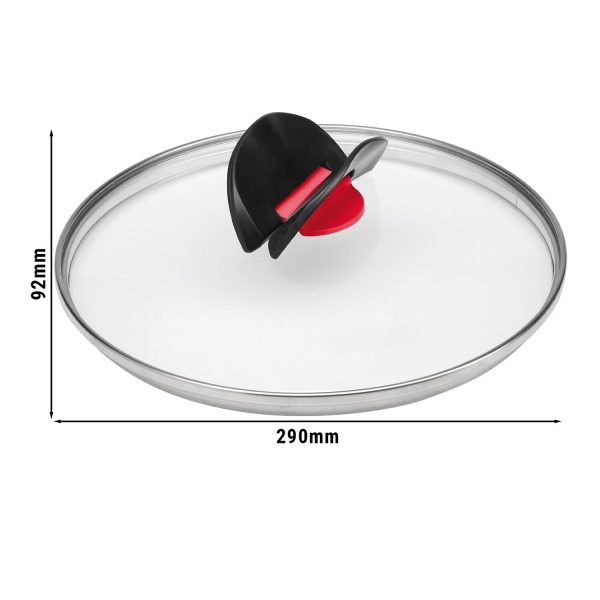 BALLARINI | CLICK & COOK - Couvercle - Ø 280 mm - Verre