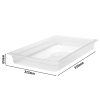 6 pièces CAMBRO | CAMWEAR® - Conteneur GN en polypropylène 1/1 - laiteux - Profondeur 65 mm