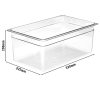 (6 pièces) CAMBRO | CAMWEAR® - Récipient GN en polycarbonate 1/1 - Transparent - Profondeur 200 mm