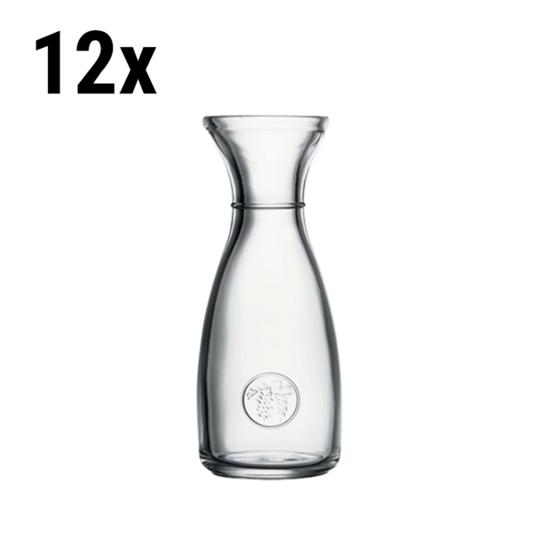 Carafe en verre lot de 12