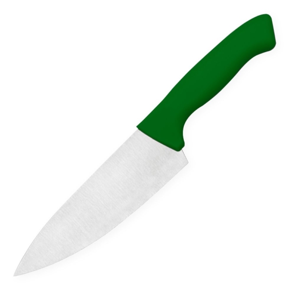 Couteau de cuisine manche vert