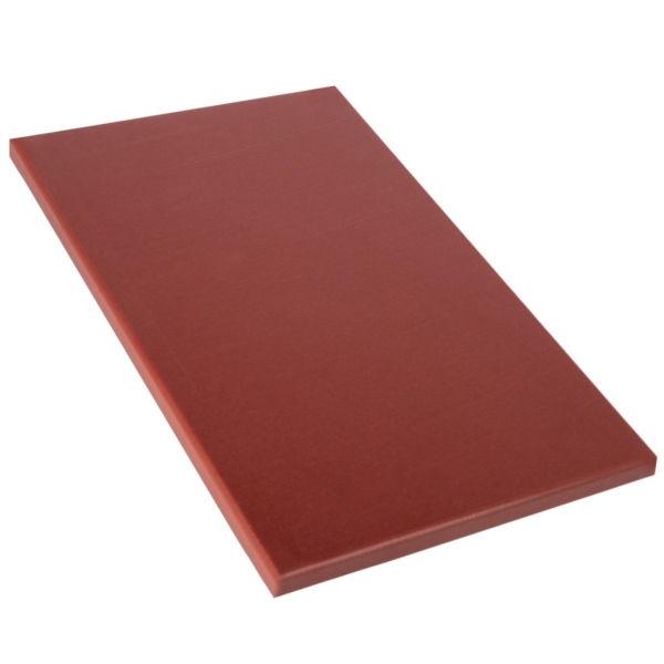 Plaque isolante en mousse rouge