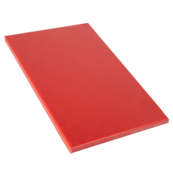 Cahier rectangulaire rouge