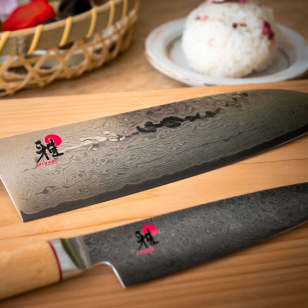 MIYABI | 5000 MCD - Couteau Santoku - Lame : 180 mm