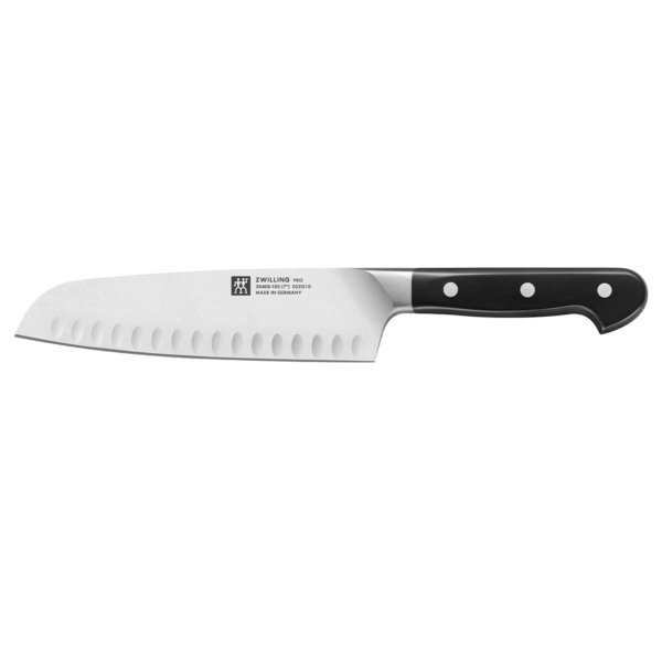 ZWILLING | PRO - Santoku - avec tranchant cannelé - Lame : 180 mm