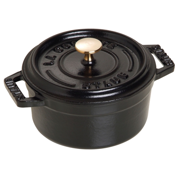 STAUB | LA COCOTTE - Mini Cocotte - Ø 100mm - Fonte - Noir